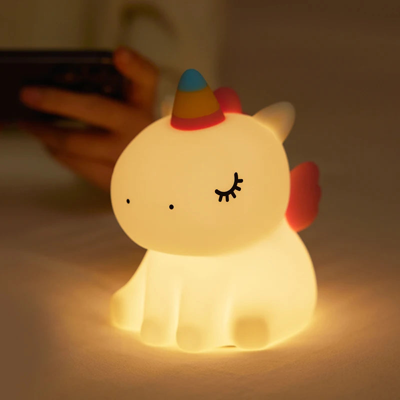 PIKAICHI™️ぷにぷにアニマルタッチランプ